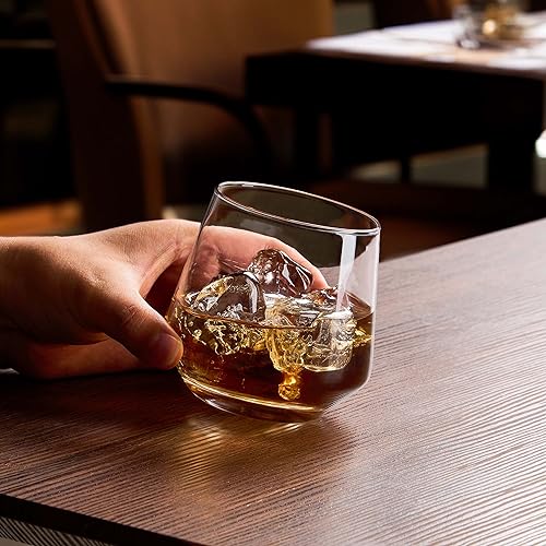 Jbho JB007 Premium Whiskey Glasses For Men- Set Of 6-12 Oz Scotch Glasses - Old Fashioned Non-Lead Crystal Glass thumb #6