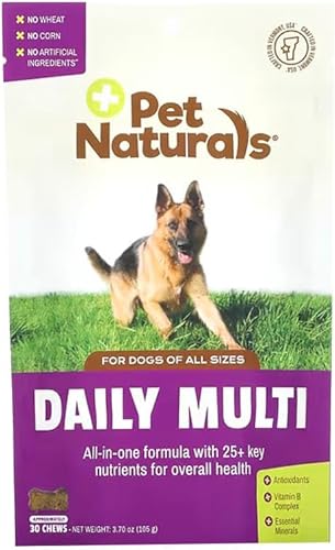 Vista 24 de Pet Naturals Multivitamínico diario para perros, sabor vegetal, 150 masticables - Deliciosos masticables con aminoácidos y antioxidantes - Apoya