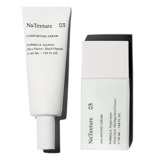 Miniatura 1 de NuTexture Crema reconfortante y crema equilibrante  Cuidado facial hidratante de día y noche