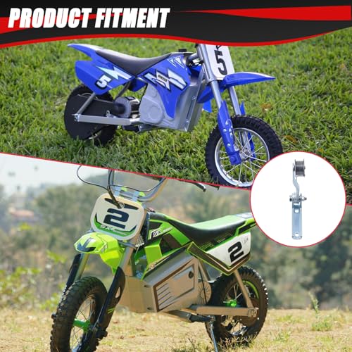 Image of KAMIER MX350 Chain Tensioner Adjuster with Spring Replacement for Razor MX350 MX400 SX350 ZR350 Dirt Rocket Bike Kids Electric Motocross Off Road Heavy Duty Parts Silver Razor Part W15128050079
