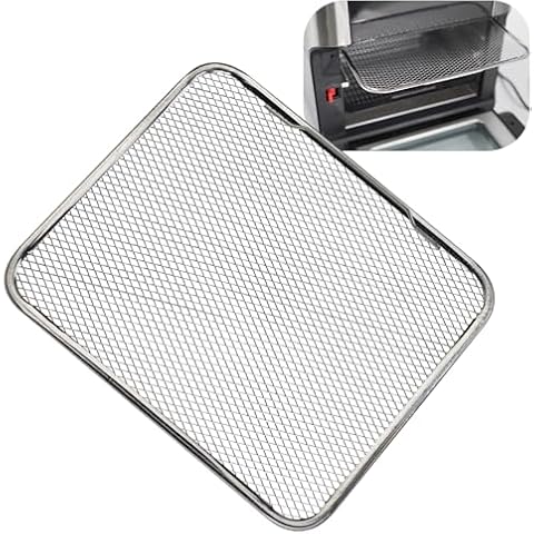 Kispog Splatter Screen for Instant Vortex Plus 10QT, Prevent Grease Splashes from Touching the Heating Coils (9.05 X 10.23 inch) Cover