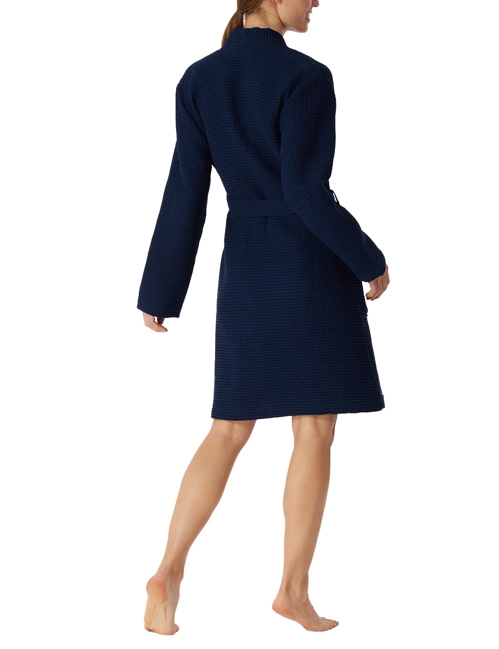 Schiesser Damen Bademantel Morgenmantel stilvoller Waffelpiqué - 178411