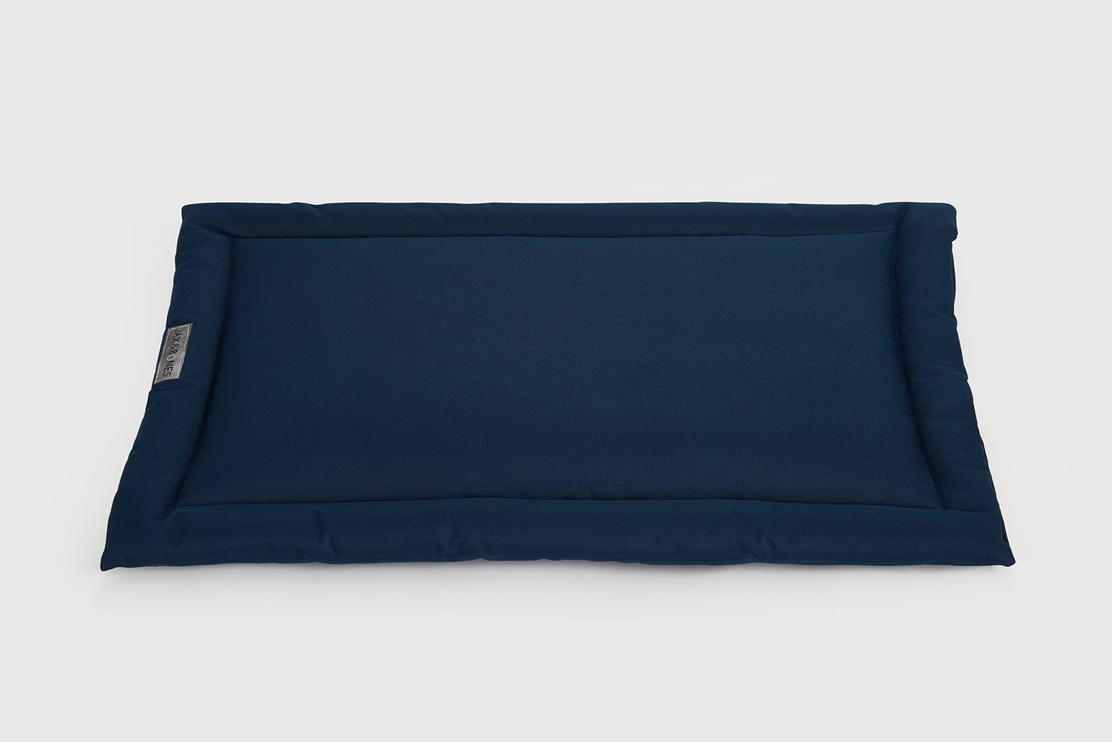 Jax & Bones Everest Dog Bed Cozy Mat - Washable Outdoor Dog Mat - Small Flat Pad Fits Standard Size Crate & Kennel - Navy