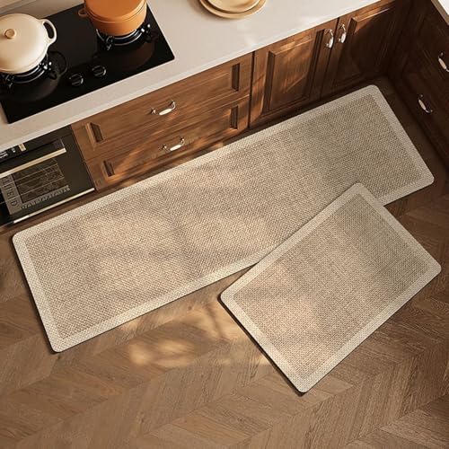 Tapis cuisine antidérapant floral absorbant et confortable - 2