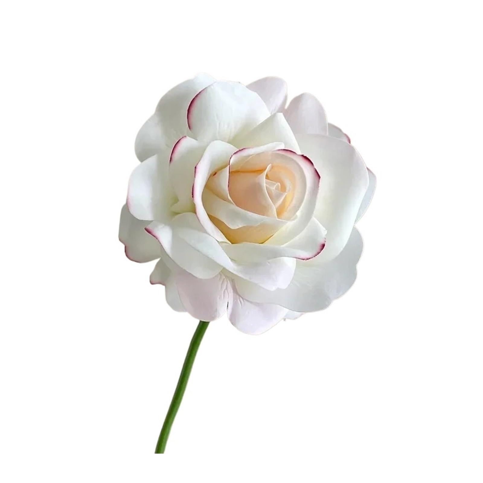 Casetlong 5Pcs Artificial Flower Bouquet Wedding Decor Floral Party Home Room(5Pcs Milk pink rose)