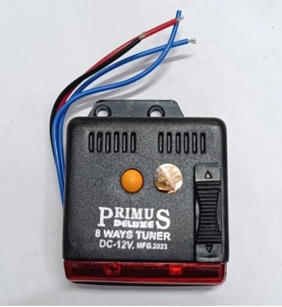 Racer's Edge 10-Way Black Plastic Universal Fit 12 Volts Car