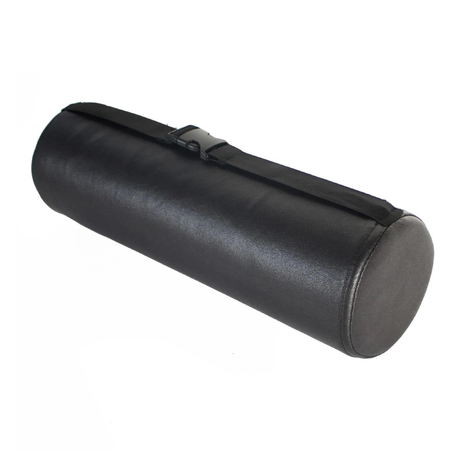 Luoaxinn Black Lumbar Roll Pillow Waist Support Roll Cylindrical Pillow Office Cushion Seat Cylinder(12X30cm)