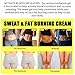 Sweat & Fat Burning Cream，Belly Fat Burner Sweat Enhancer，Slimming Massage Cream，Burns cellulite on thighs, legs, abdomen and buttocks，Suitable for both men and women，4.23 OZ