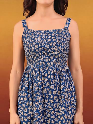 Image of PURVAJA Women's Cotton Dress(Floe-191-194)