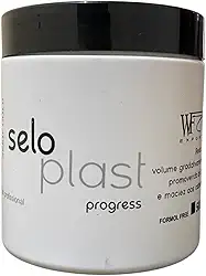 Selante Progressiva Sem Formol para Cabelo Liso e sem volume Selo Plast 500g