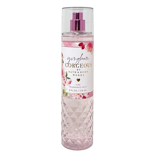 Bath & Body Works Spray corporal de fragancia fina, 8 onzas líquidas (Gingham Gorgeous)
