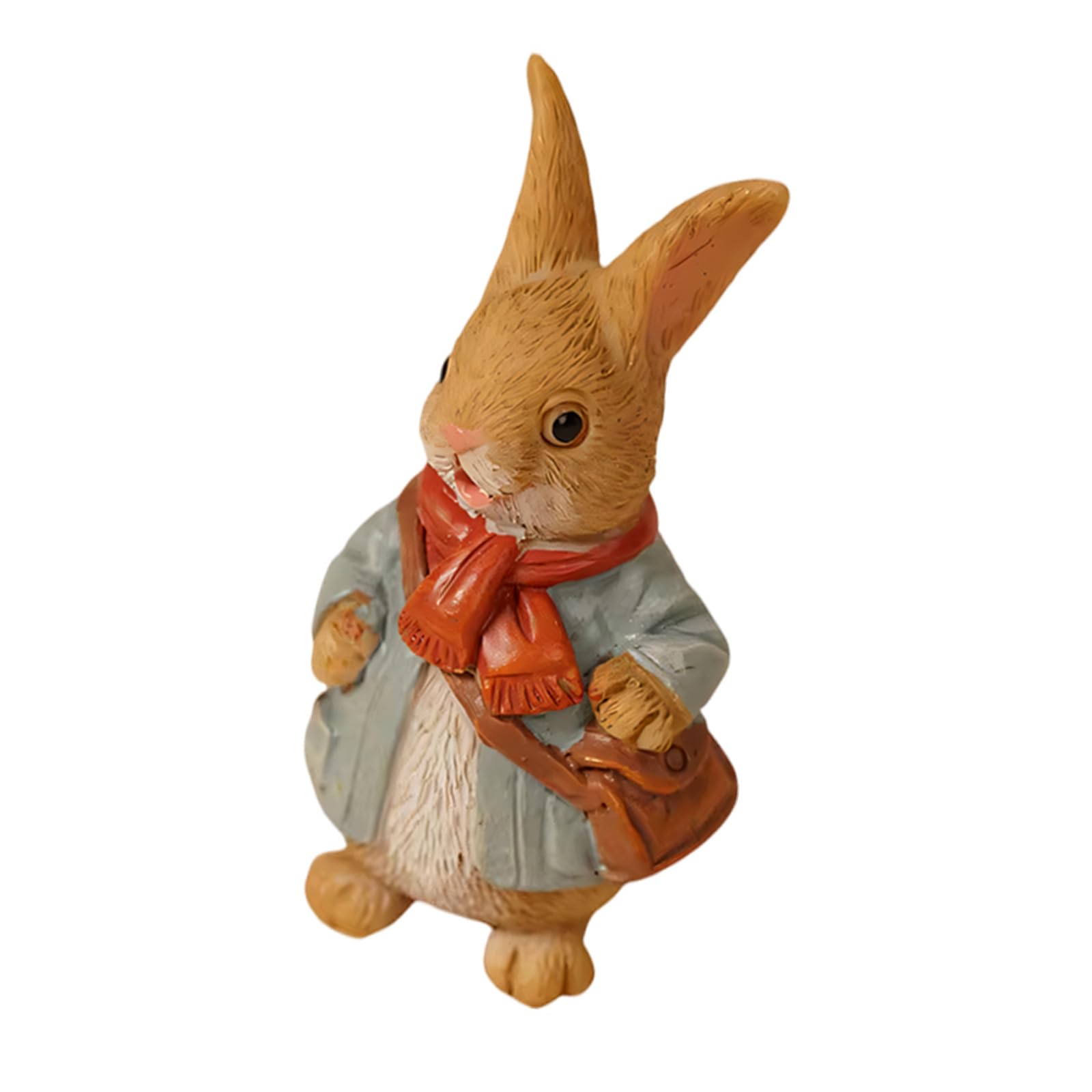 YROHGKPN Minis Resin Bunnies Little Rabbits Bunnies Figure Ornament for Dollhouses Fairys Garden Decors Easters Eggs Fillers Miniature Rabbits Figurines