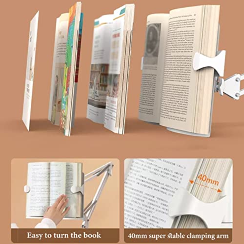 Soporte de suelo para libros manos libres que soluciona la mala postura cervical 5