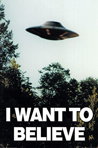 Grindstore Maxi Poster 61 x 91,5 cm The X-files I Want To Believe Plastifié