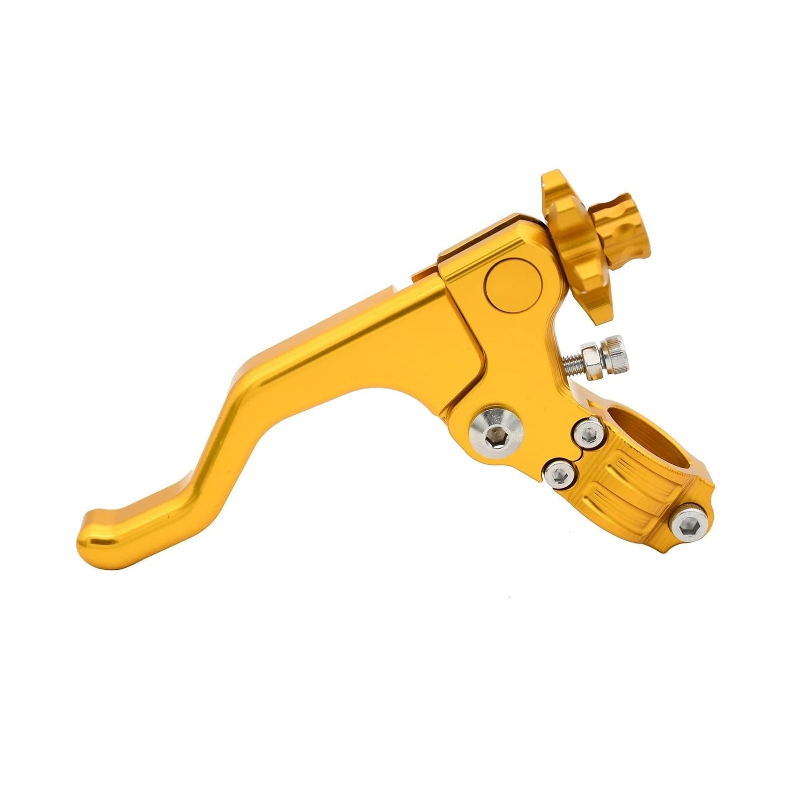 Brhqdnh Gold For Yz250f For Yz450f Yz250 Yz450 Wr250 Wr450 For Ttr250 Motorcycle Short Stunt Clutch Lever Motorcycle Brake Clutch(Gold)