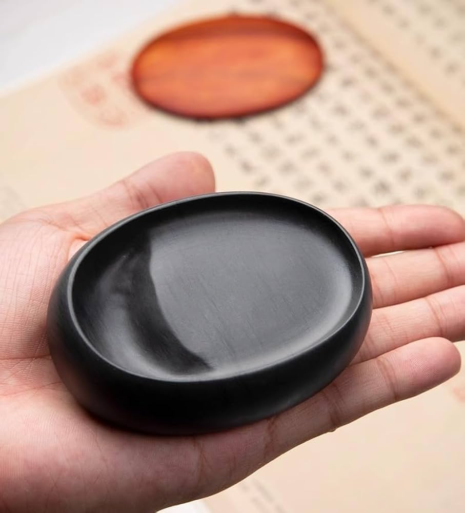 2650 文房四宝書道具　備前焼　唐獅子文　水滴 Amazon.co.jp: 江戸時代 水滴 書道 唐獅子 古備前焼 書道具