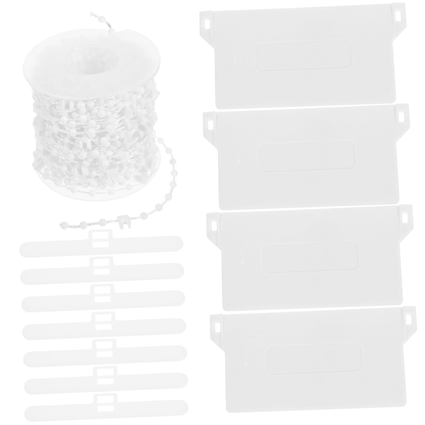 Garneck Ricambi per Tende Verticali 89mm, Kit Pesi e Catena
