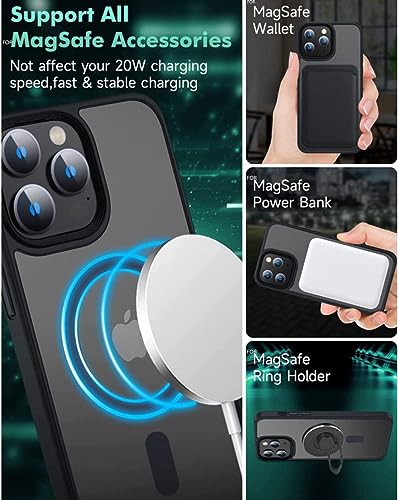 Coque iPhone 11 antichoc magnétique mate transparente ENILSA Sierra Blue - 2
