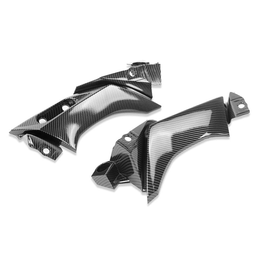 Carénage de moto, panneau latéral de carénage de genou de moto de Style en Fiber de carbone pour R1 2004-2006