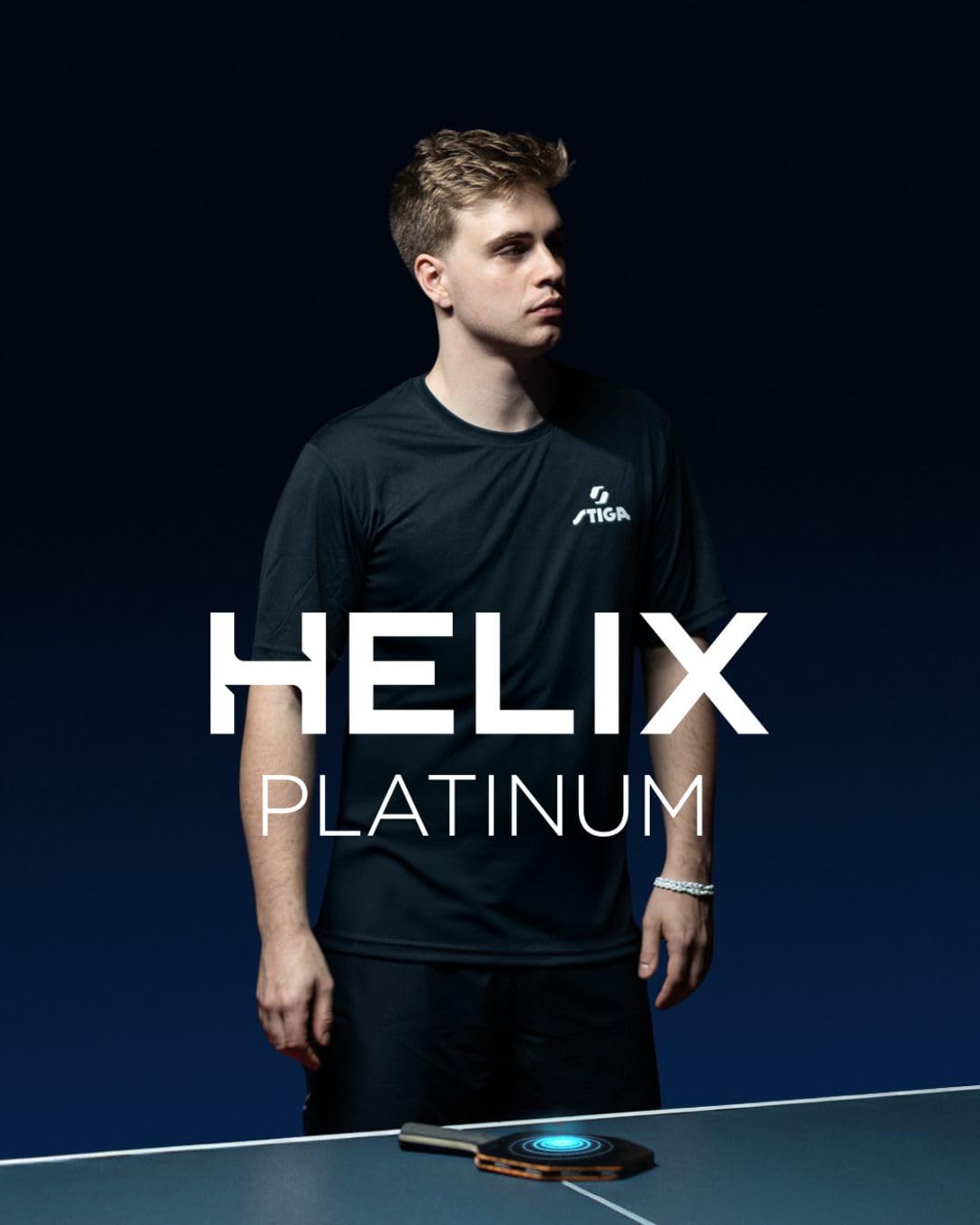 STIGA Helix Platinum Le revêtement de Tennis de Table