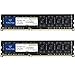 Timetec 16GB KIT(2x8GB) DDR3 / DDR3L 1333MHz PC3-10600 Non-ECC Unbuffered 1.5V / 1.35V CL9 2Rx8 Dual Rank 240 Pin UDIMM PC Desktop Computer Memory RAM Module Upgrade (16GB KIT(2x8GB))