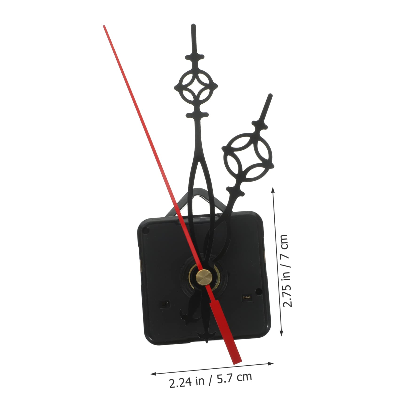 Angoily 10sätze Mit Geräuschlosem Mechanismus Und Einfachen Uhrzeigern Für Wanduhren Und Reparaturen