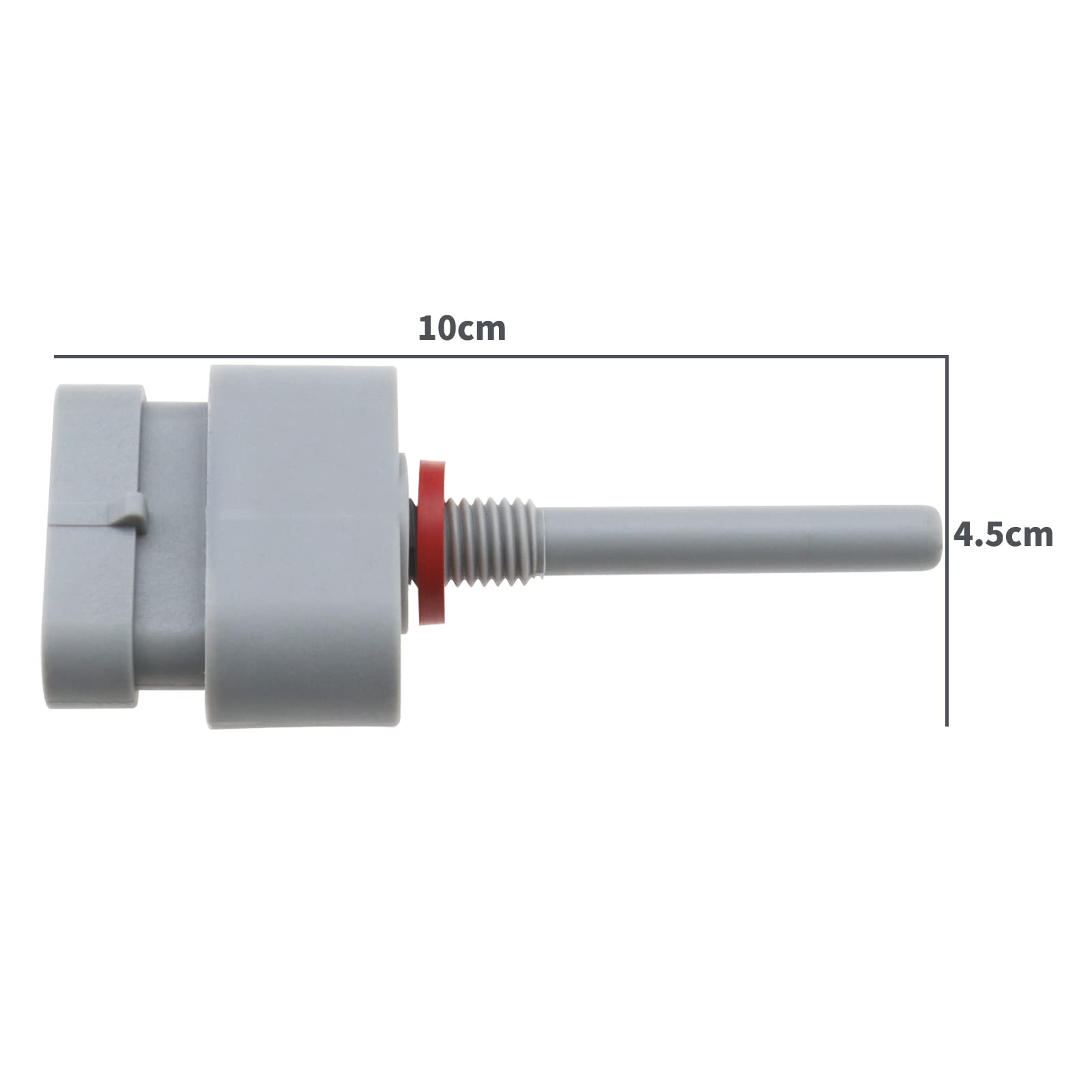 Sensore di acqua carburante 77366566 Ricambio, compatibile con Ducato Relay Boxer Autoteile, 5 poli, ABS Grigio