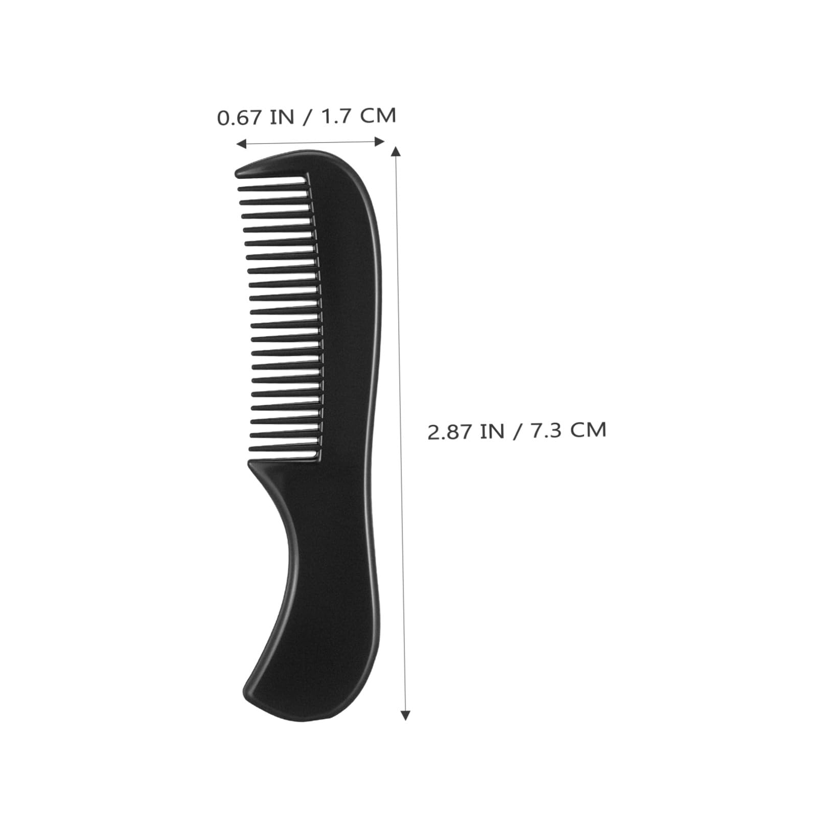 FRCOLOR 5 Juegos De Peines Para Barba Para Hombre Peine Para El Cuidado De La Barba Accesorio De Viaje 10 Unidades X 5