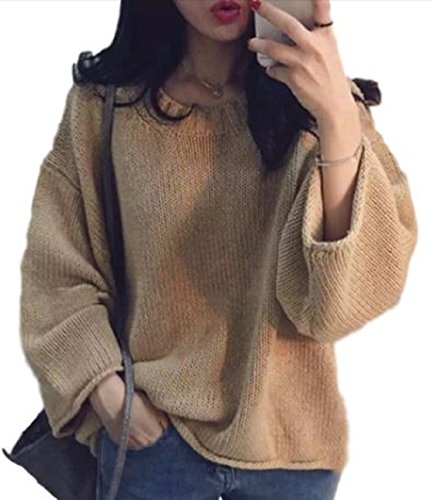 [ニブンノイチスタイル]  ニット セーター 茶色 