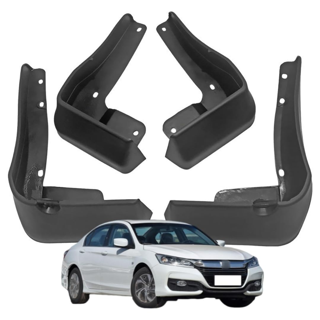 UDRFKDS Mud Flaps Splash Guards For Accord(2.4) 2008-2013 Accessories Mudflap Fender Flares Front and Rear Mud Guard Set 4PCS