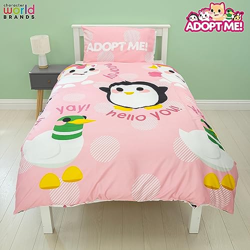 Ropa de cama Adopt Me reversible para evitar el aburrimiento en dormitorios de niños 7