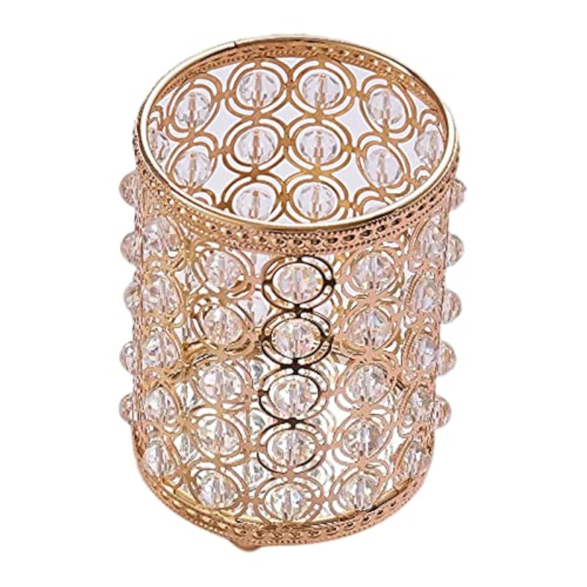 Crystal Cosmetic Brushes Holder Organizer