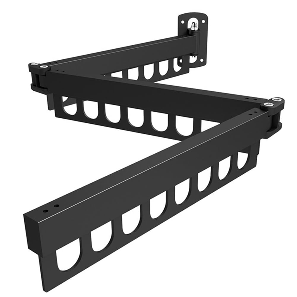 CTRLZS Stainless Steel Folding Clothes Rack Balconies Clothes Rack Balcony Clothes Hanger