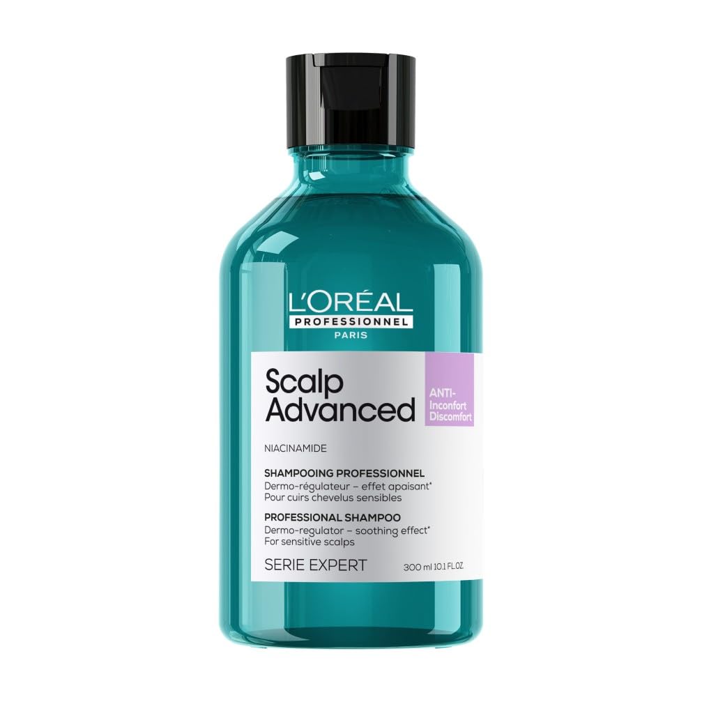 L'OREAL PROFESSIONNEL - Scalp Advanced Anti-Inconfort & Démangeaisons - +83% d'Apaisement du Cuir Chevelu et +49% d'Hydratation - Dermo-Régulateur pour Cuirs Chevelus Sensibles - Sans Silicone
