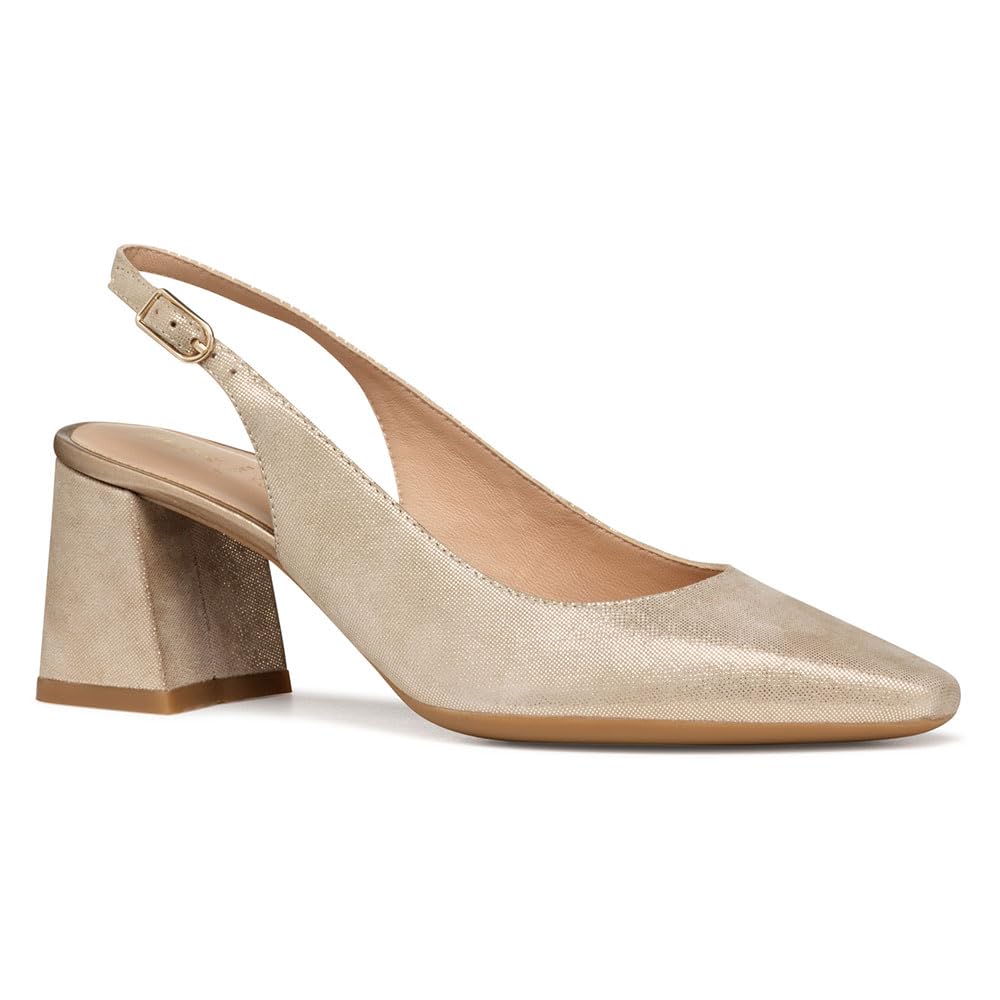 Geox D GISELDA C, Women’s Pump, Lt Gold,