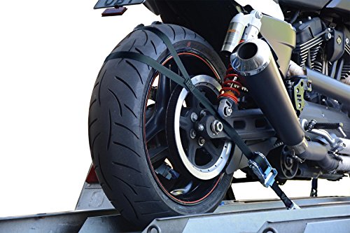 Preisvergleich Produktbild allsafe Transport Sicherung für Motorrad Hinterradbefestigung Ergänzungskit