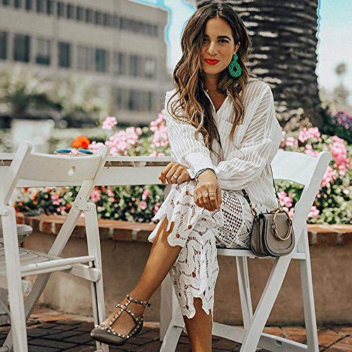 Statement Drop Earrings - Bohemian Beaded Teardrop Dangle Earrings Gift For Women #TOP4