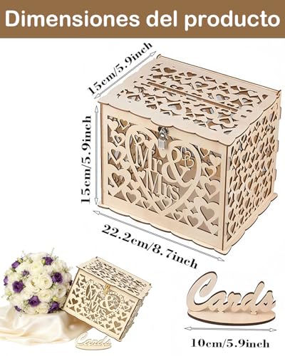 Lista de Cajas de tarjetas para eventos - los más vendidos. 11 Imagen adicional