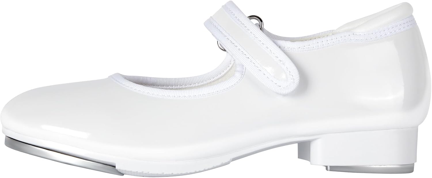 Linodes Easy Strap Tap Shoe Dance Flats for Girls and Boys (Toddler/Little Kid/Big Kid) - Image 3