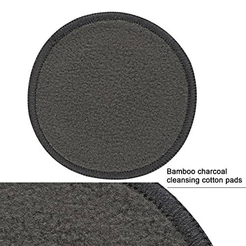 Round Sponge Puff Set, 4Pcs Reusable Makeup Remover Pads Soft Facial Cleansing Sponges Puff For Removing Makeup #TOP7