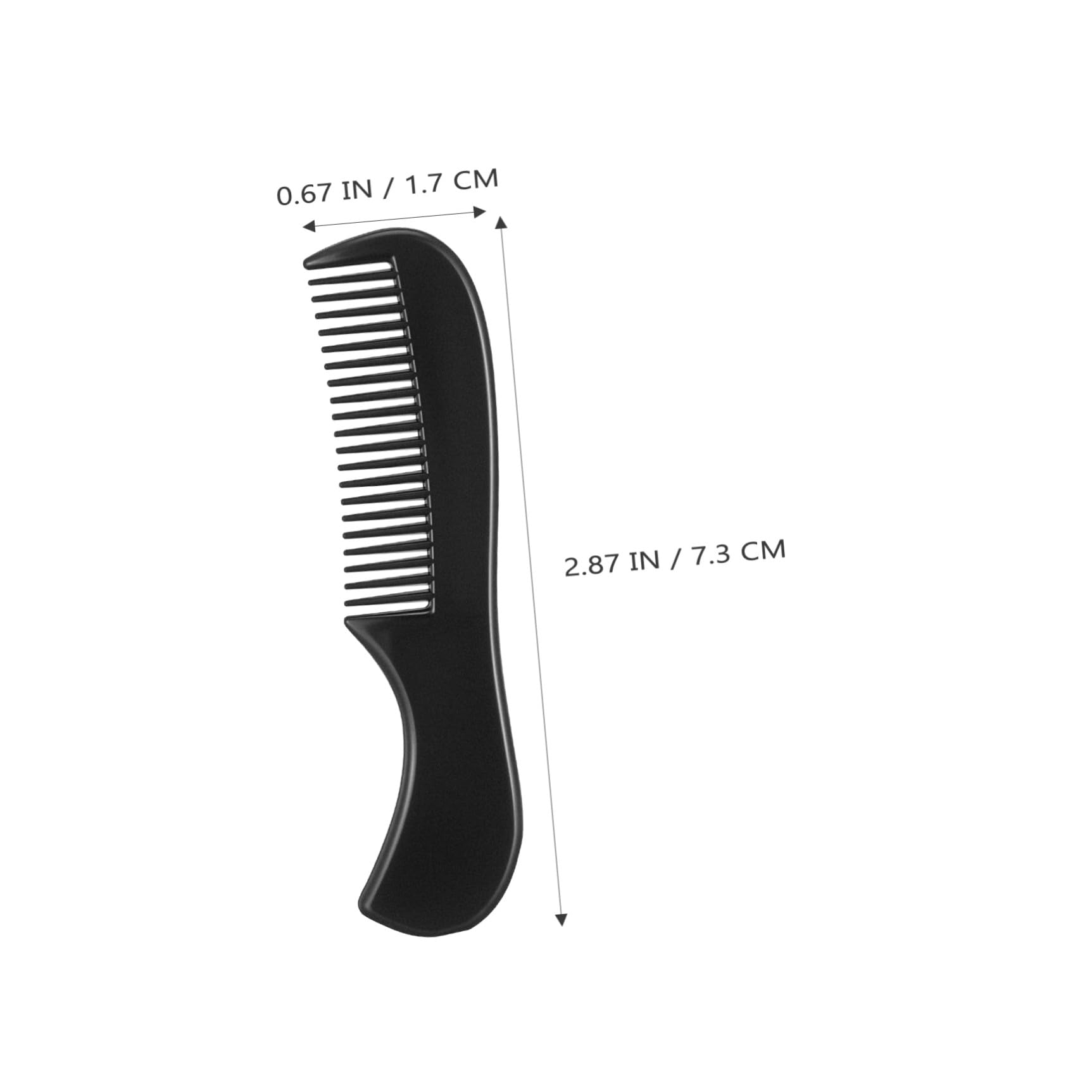 POPETPOP Pettine Barba 50 Pz Mini Pettine Per Barba Pettini Da Uomo Da Tascabile Cera Facciale Piastra Per Da Uomo Pettini Per Da Fibbia Necessità Giornaliere Plastica
