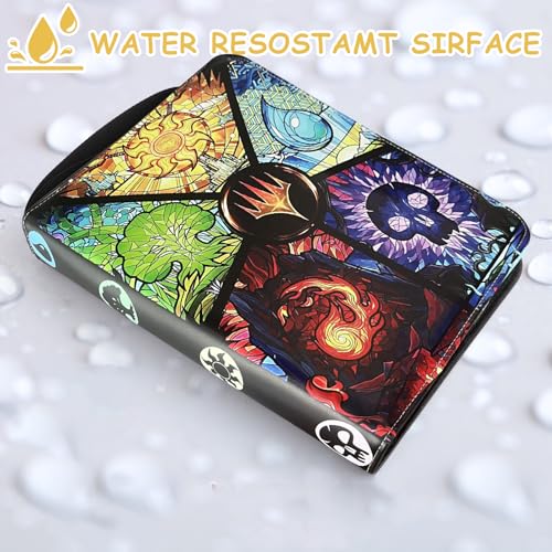 Image of Card Binder for MTG /TCG,9 Pocket Trading Card Binder for YGO /PTCG,Holds 720 Cards,Collector Card Album for Standard Game Cards,Toys Gifts