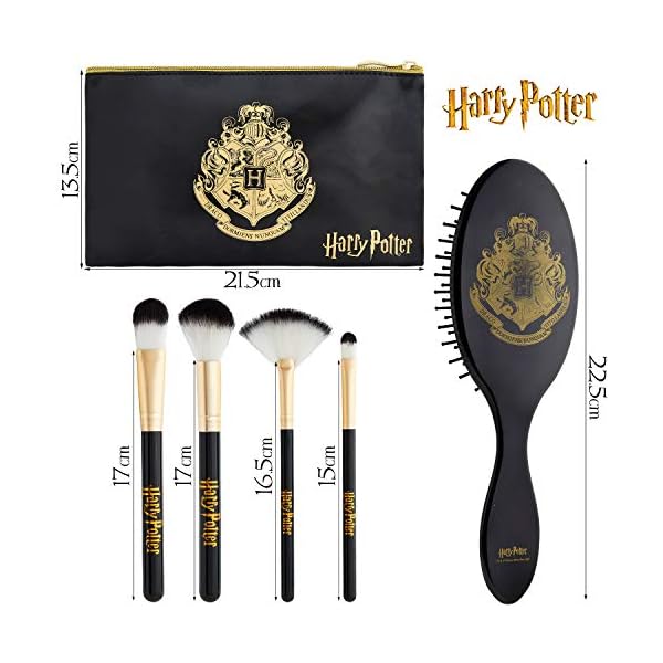 Harry Potter Make Up Tasche, Schmink Pinsel Haarbürste Damen Kosmetik Set, Kulturtasche Mädchen Set, Tangle Teezer… – Bild 8