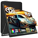 Newsoul Portable Gaming Monitor 18.5 Inch 120Hz 1080P IPS Matte Screen with HDR 1080P 125% sRGB 2000:1 Mini HDMI/USB C, Second Screen for Laptop/PC/Phone, VESA & Kickstand