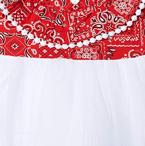Image of Girls Regular Frocks (50174 Red 12M-18M)