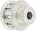 Gates PB10L050 PowerGrip Steel Timing Pulley, 3/8" Pitch, 10 Groove, 1.194" Pitch Diameter, 3/8" to 1/2" Bore Range, for 1/2" Width Belt