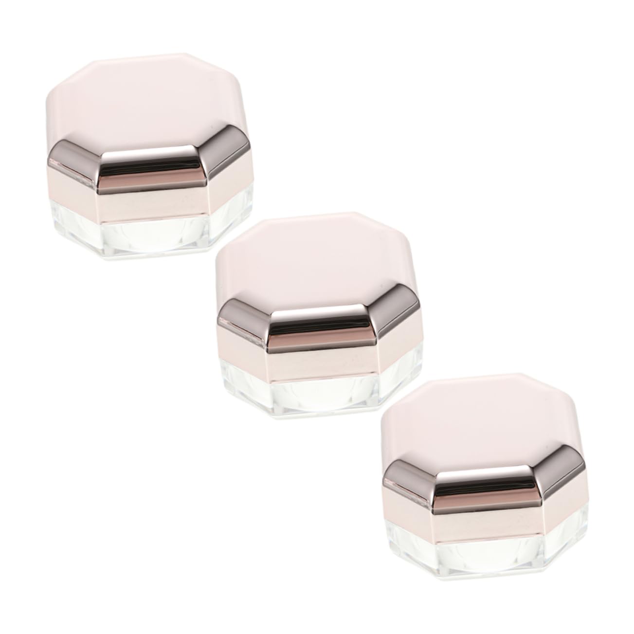 Didiseaon Cosmetic Holder 3pcs Diy Makeup Loose Powder Boxes Empty Powder Containers Portable Loose Powder Case
