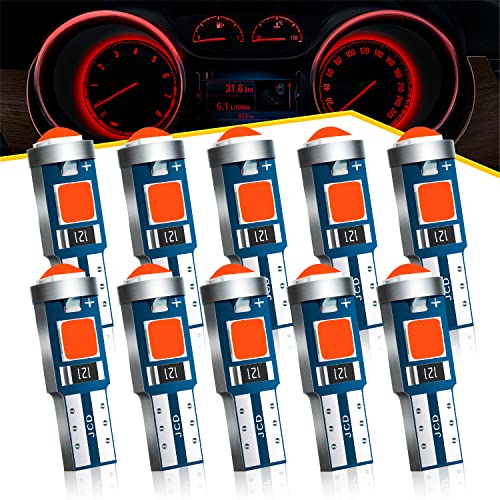 Antline T5 37 74 2721 PC74 PC37 LED Bulb Rojo Pack de 10