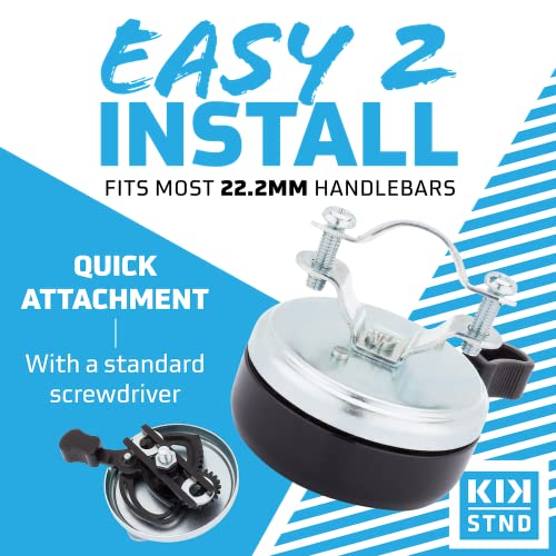 Kickstand Cycleworks Classic Beach Cruiser Bicycle Bell - Berry #TOP4