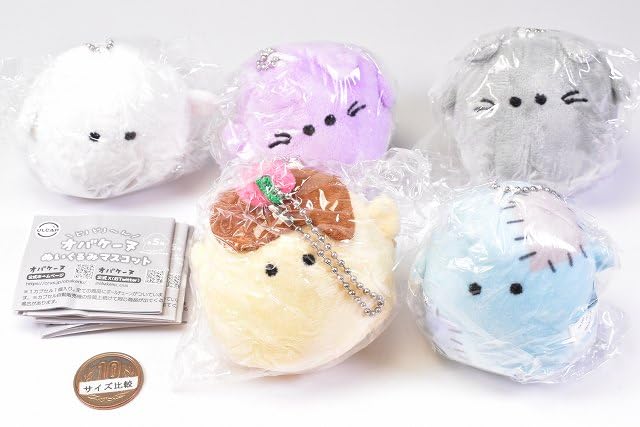 Amazon | オバケーヌ ぬいぐるみマスコット [全5種セット